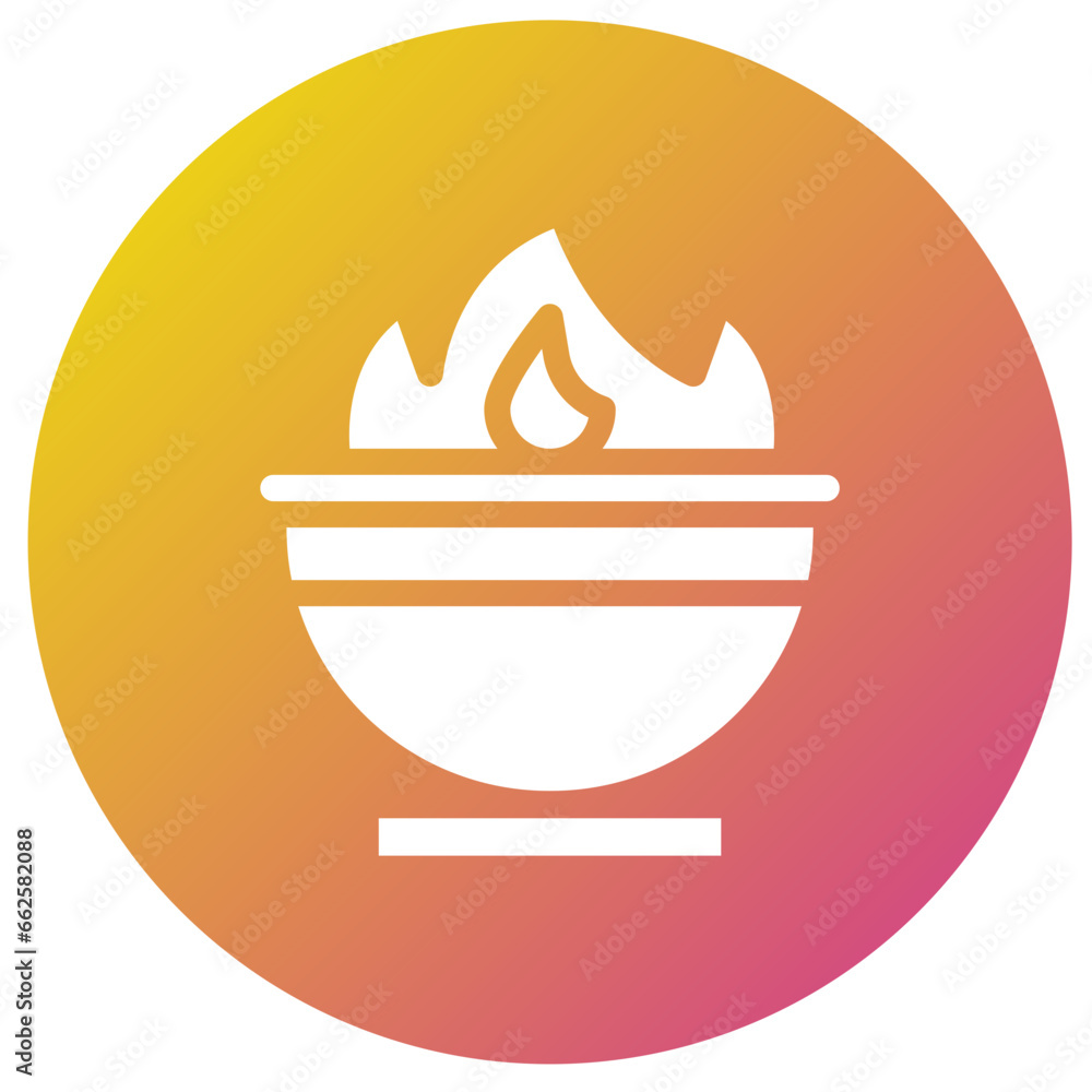 Cauldron Vector Icon Design Illustration Cauldron Vector Icon Design Illustration
