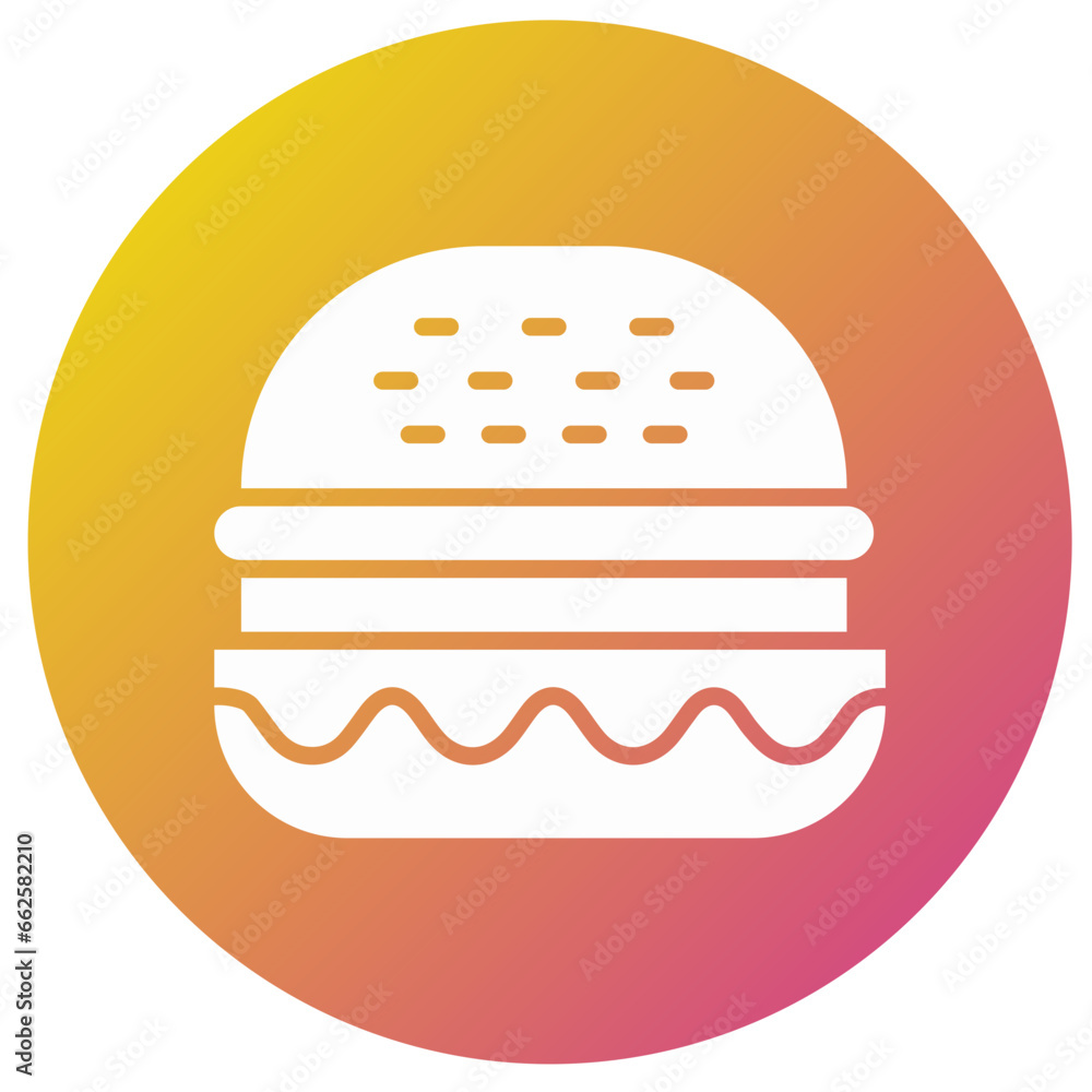 Hamburger Vector Icon Design Illustration Hamburger Vector Icon Design Illustration