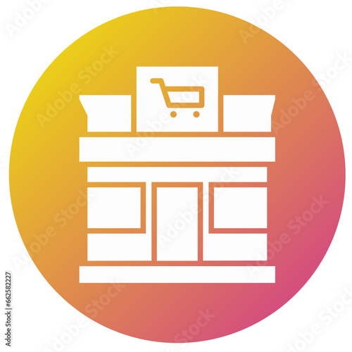 Store Vector Icon Design Illustration