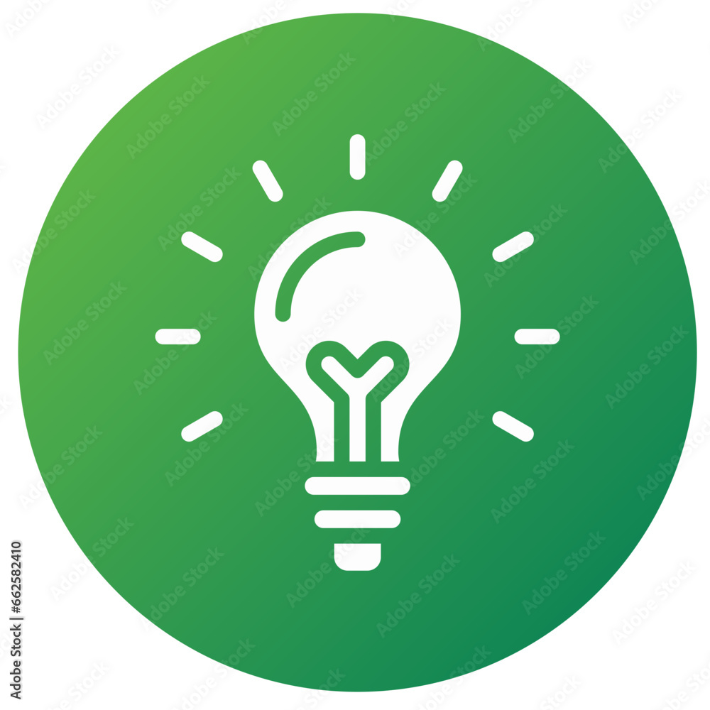 Light bulb Vector Icon Design Illustration