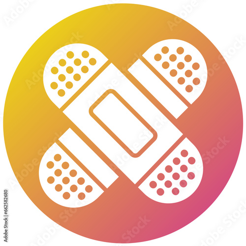Band Aid Vector Icon Design Illustration