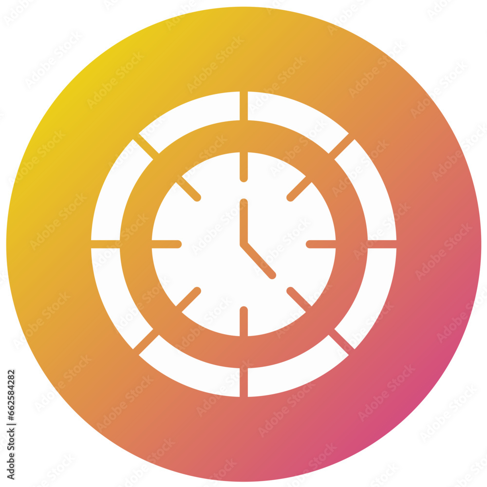 Clock Vector Icon Design Illustration Clock Vector Icon Design Illustration