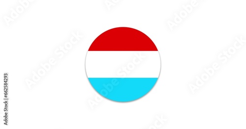 Free Download Luxembourg flag icon, Western Europe - GFXLoad