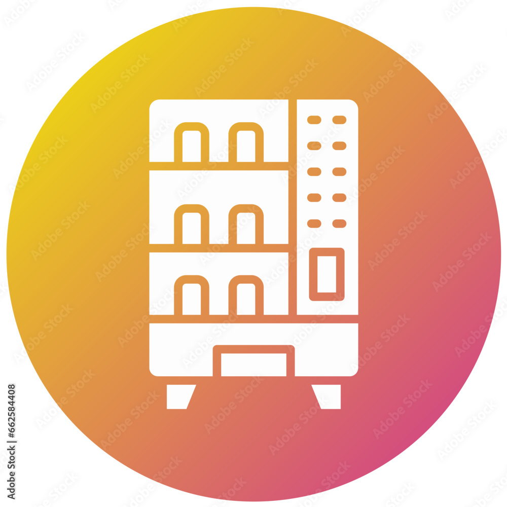 Vending Machine Vector Icon Design Illustration Vending Machine Vector Icon Design Illustration