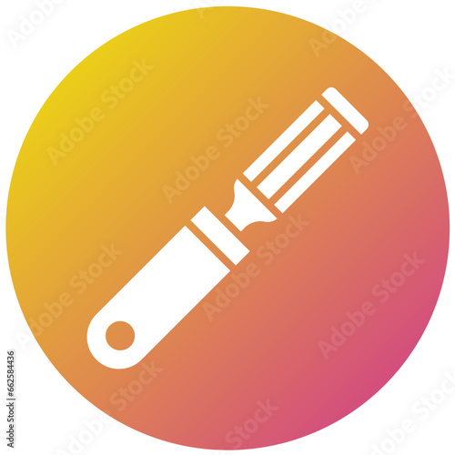 Chisel Vector Icon Design Illustration