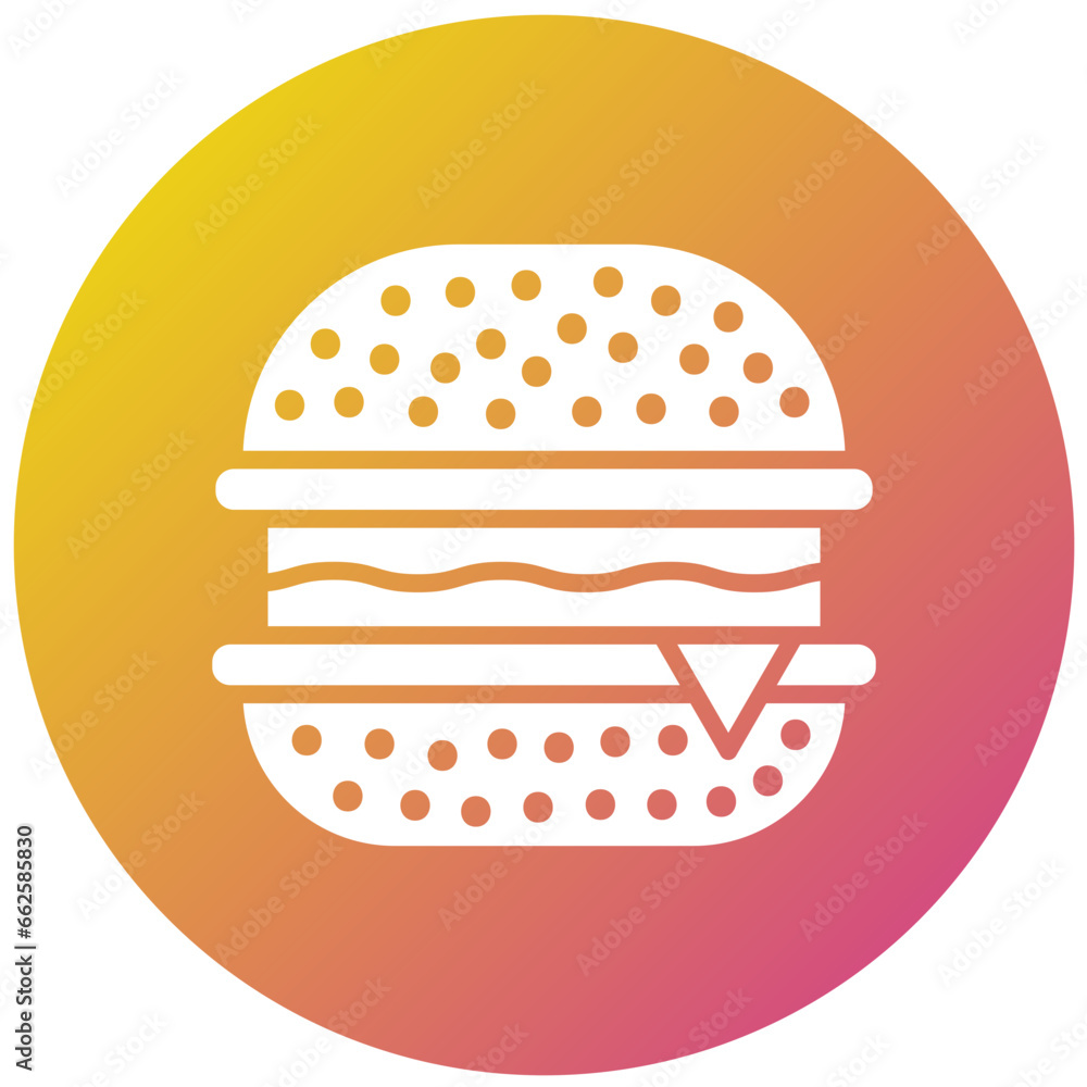 Burger Vector Icon Design Illustration Burger Vector Icon Design Illustration