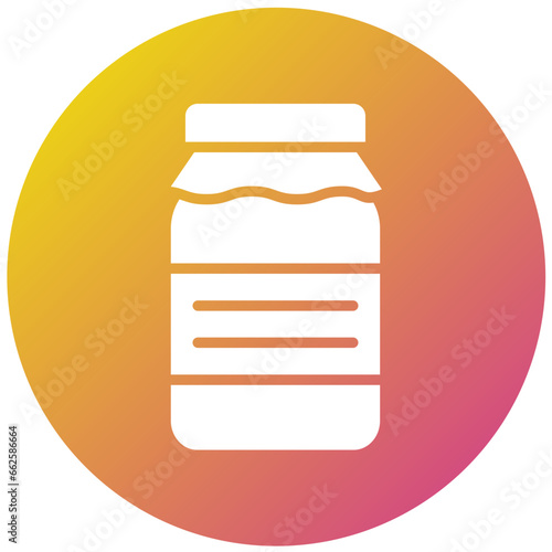 Jar Vector Icon Design Illustration