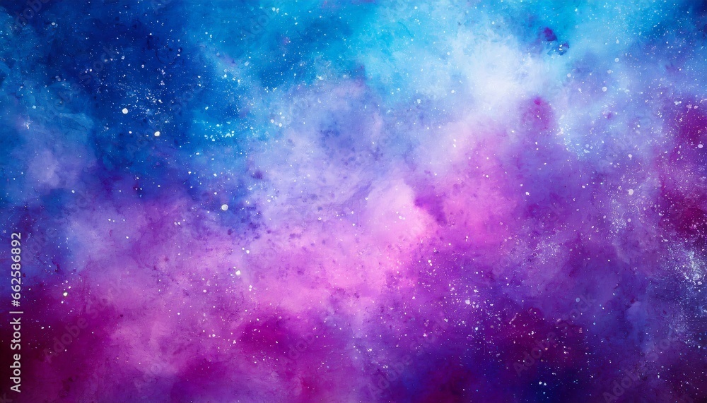 Obraz premium abstract background with bubbles, Nebula Whispers: Abstract Texture in Purple and Blue