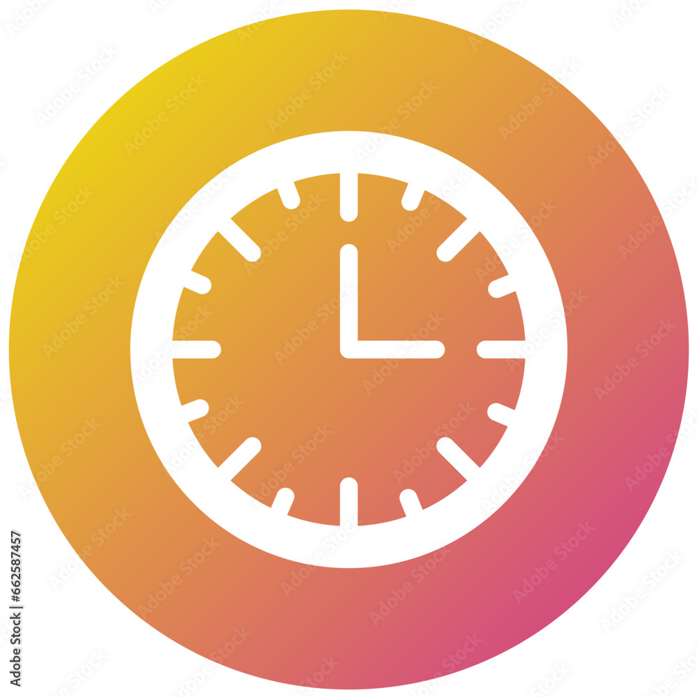 Clock Vector Icon Design Illustration Clock Vector Icon Design Illustration