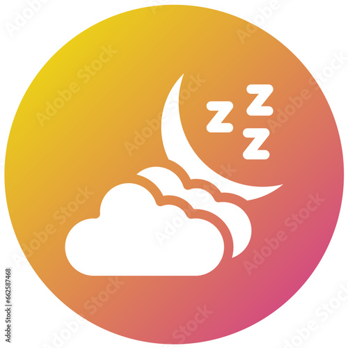 Dream Vector Icon Design Illustration