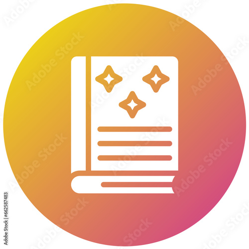 Fairytale Vector Icon Design Illustration