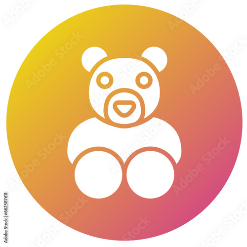 Bear Vector Icon Design Illustration