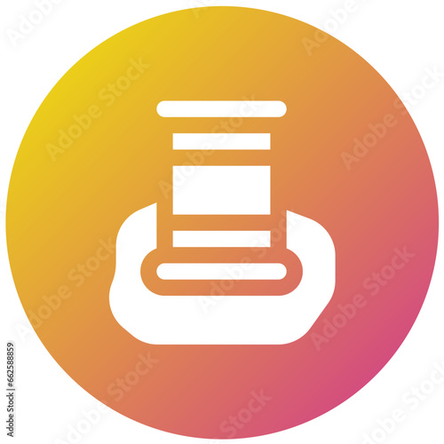 Oil Leakage Vector Icon Design Illustration