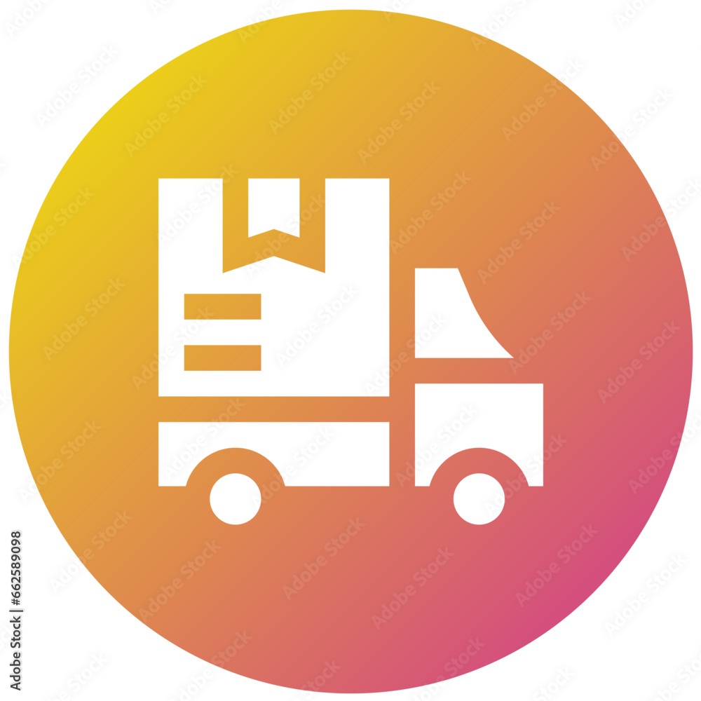 Delivery Truck Vector Icon Design Illustration Delivery Truck Vector Icon Design Illustration
