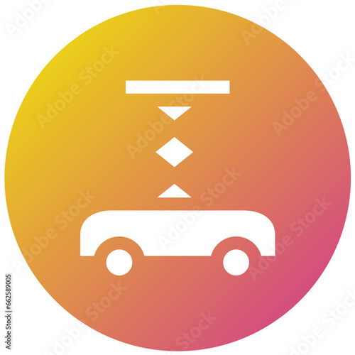 Car Jack Vector Icon Design Illustration
