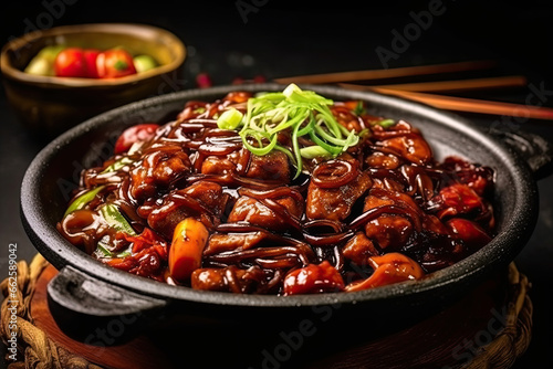 Jjajangmyeon A Korean-Chinese noodle dish