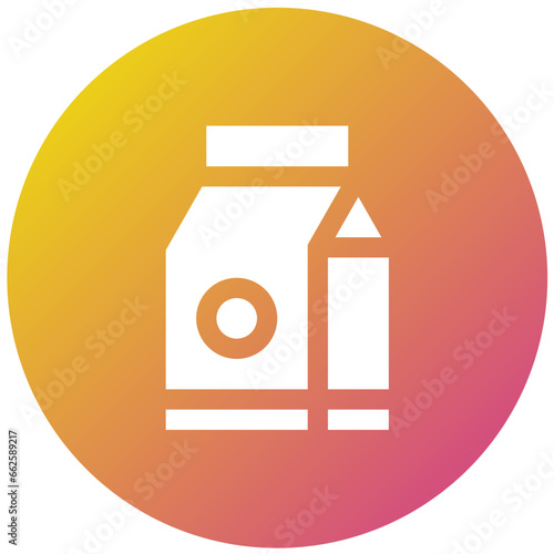 Milk Vector Icon Design Illustration