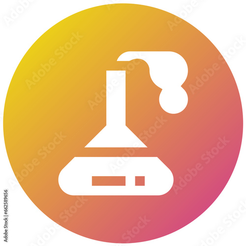 Acid Vector Icon Design Illustration