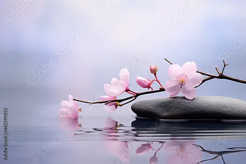 Panel kuchenny z motywem Wellness background, spa still life, meditation, feng shui, relaxation, zen concept