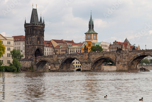The Old Town Bridge Tower of the Charles Bridge in Prague
