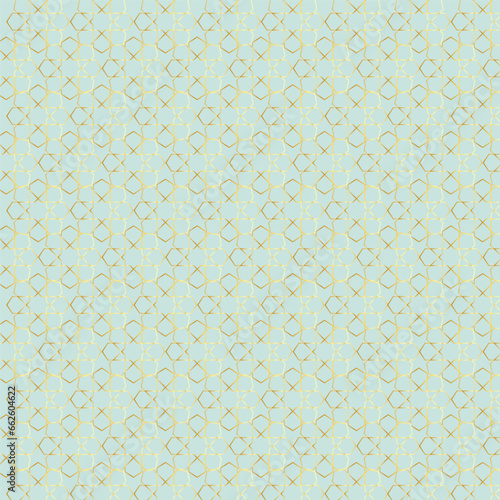 Background with seamless pattern in arabic style
