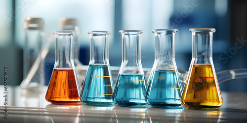 Chemical Laboratory Equipment and Utensils,, Laboratory Glassware and Utensils Generative Ai
