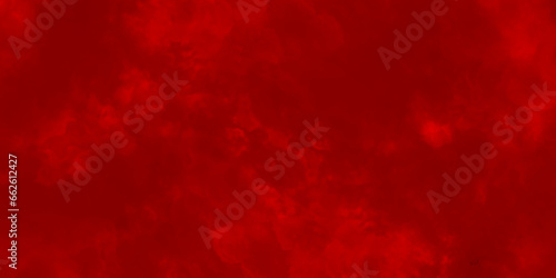 Abstract Red Grunge Textured. Old Vintage Retro Red Background Texture. © Aquarium