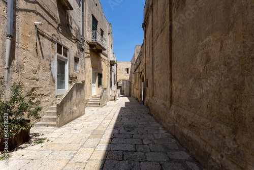 View of the historic center of Matera, Italy