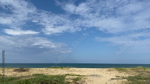 Wallpaper Mural sea water sand nature fall beach travel ocean landscape sky summer. coast autumn background sun vacation wave outdoor blue beautiful light coastline day. sunny scenic horizon sunlight sunshine. Torontodigital.ca