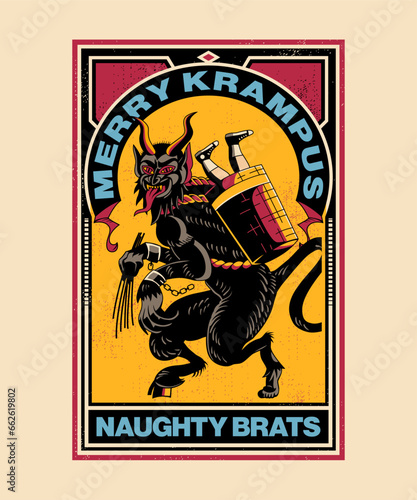 Merry Krampus Naughty Brats