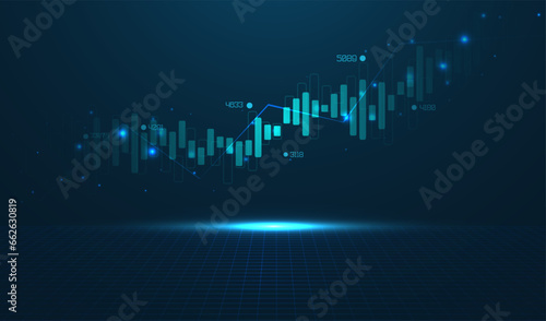 Abstract infographic visualization.