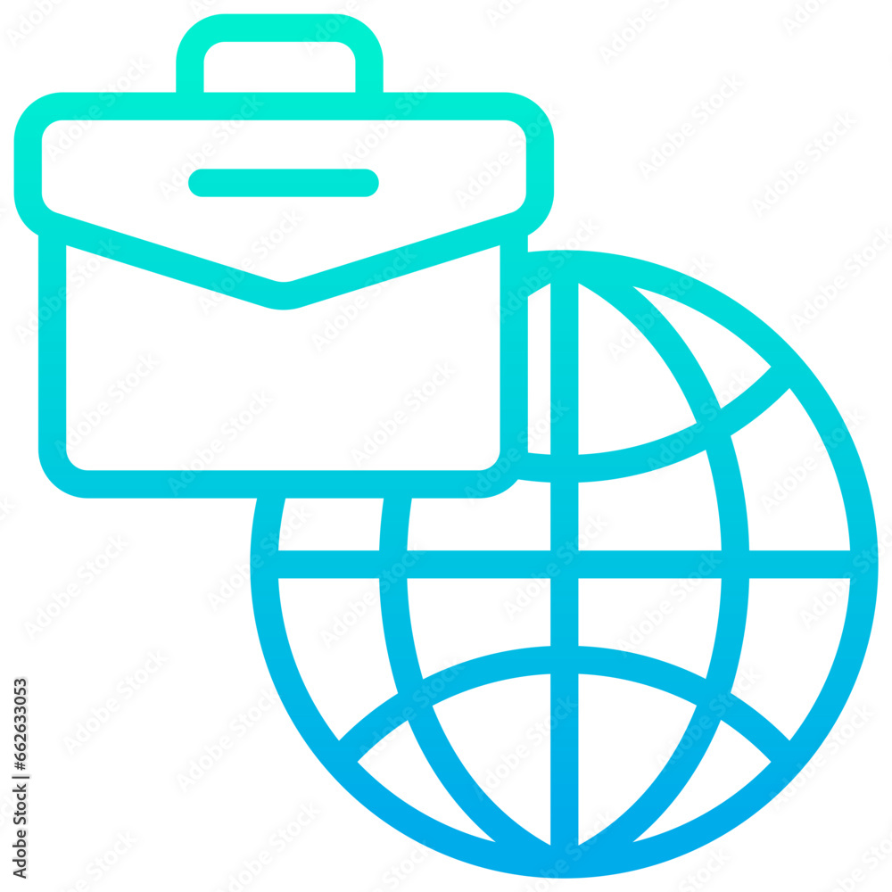 Outline Gradient Real Estate calculator icon Outline Gradient Real Estate calculator icon