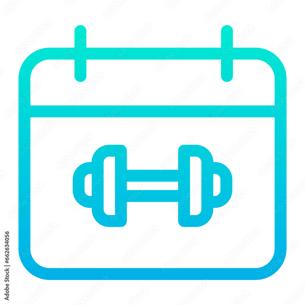 Outline Gradient Education Calendar icon Outline Gradient Education Calendar icon
