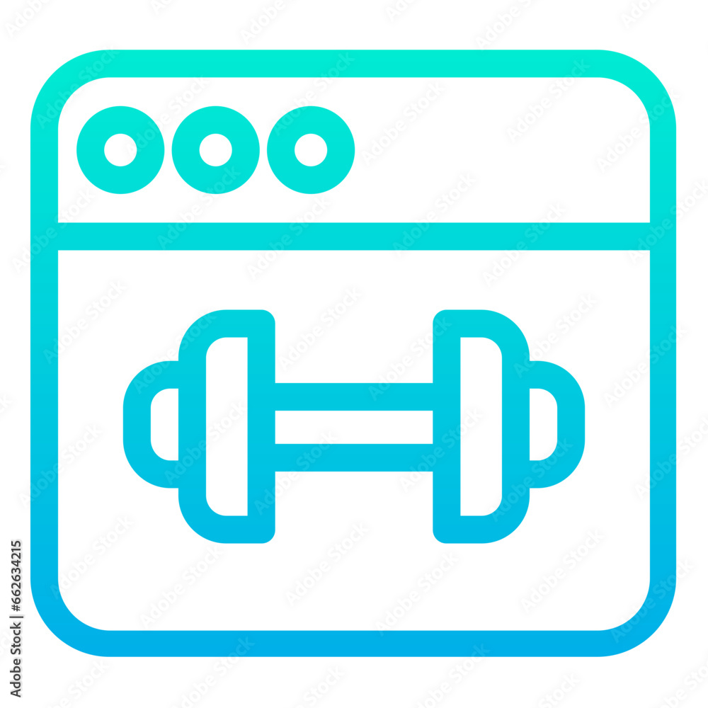 Outline Gradient Medical Webpage icon Outline Gradient Medical Webpage icon