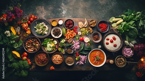 A table filled with a variety of delicious and tempting food