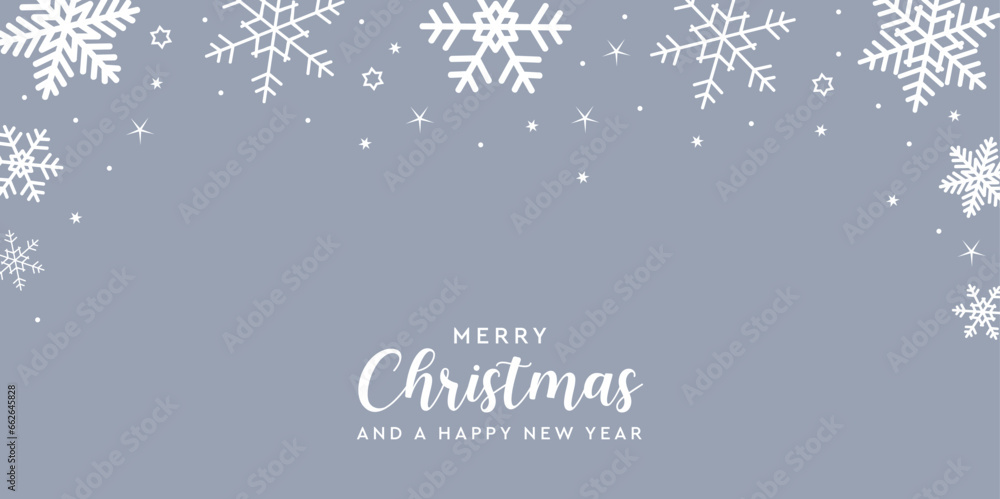 bright banner christmas card with snowflake border vector illustration EPS10 bright banner christmas card with snowflake border vector illustration EPS10
