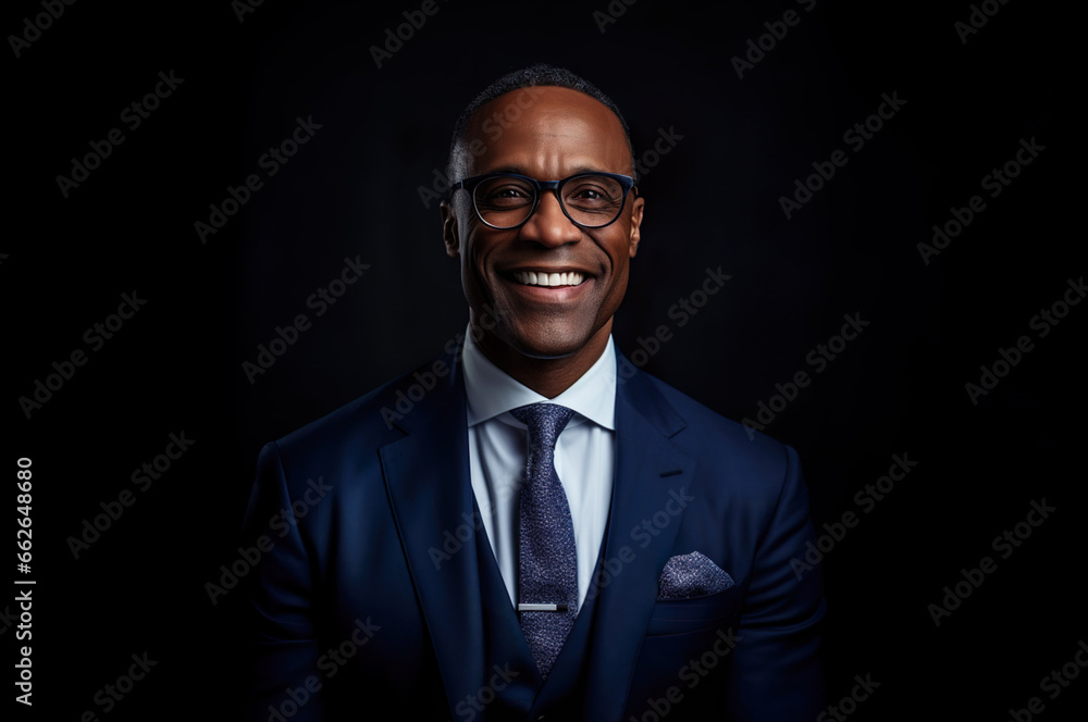 Photo of black young male wearing black suit and tie Photo of black young male wearing black suit and tie
