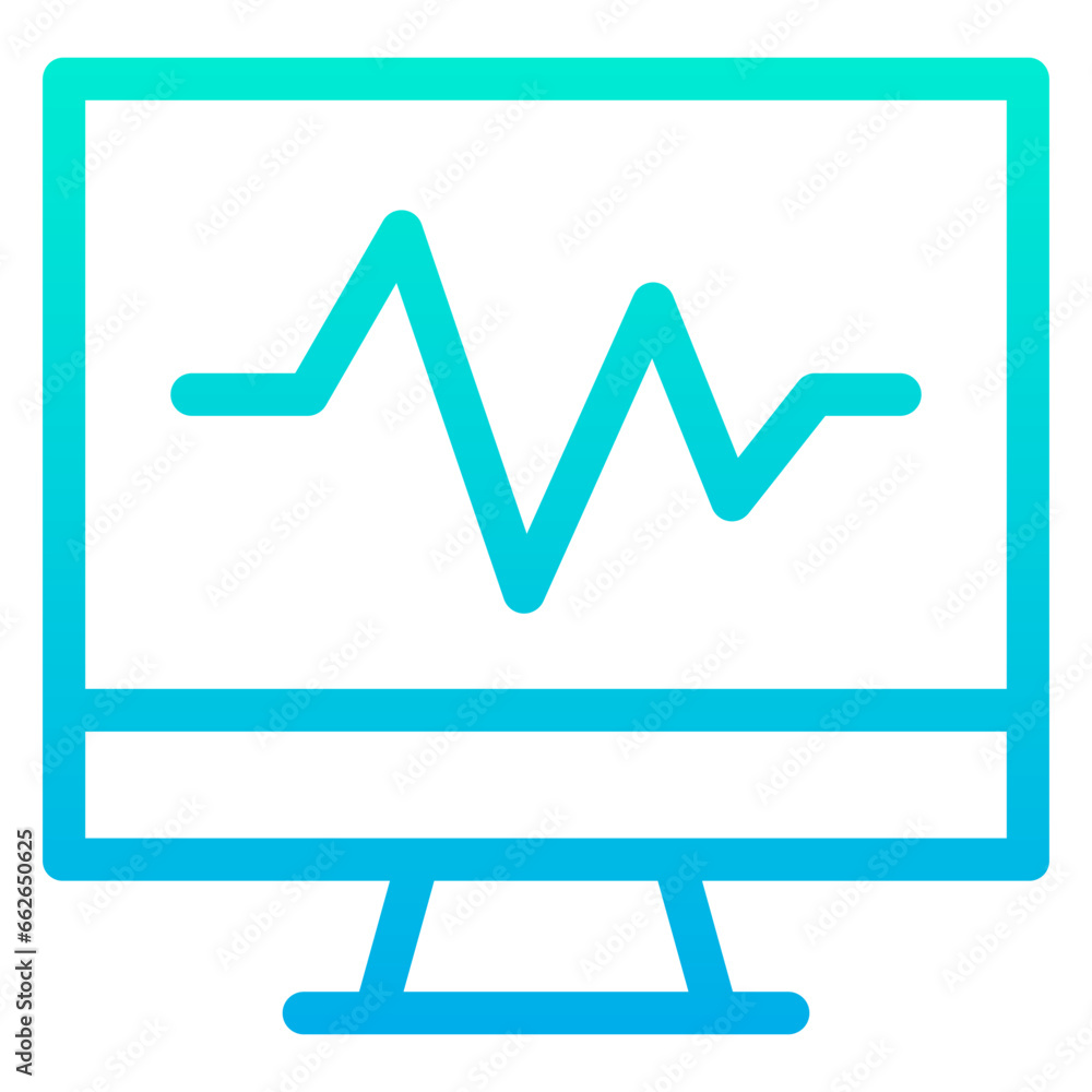 Outline Gradient Medicine screen icon Outline Gradient Medicine screen icon