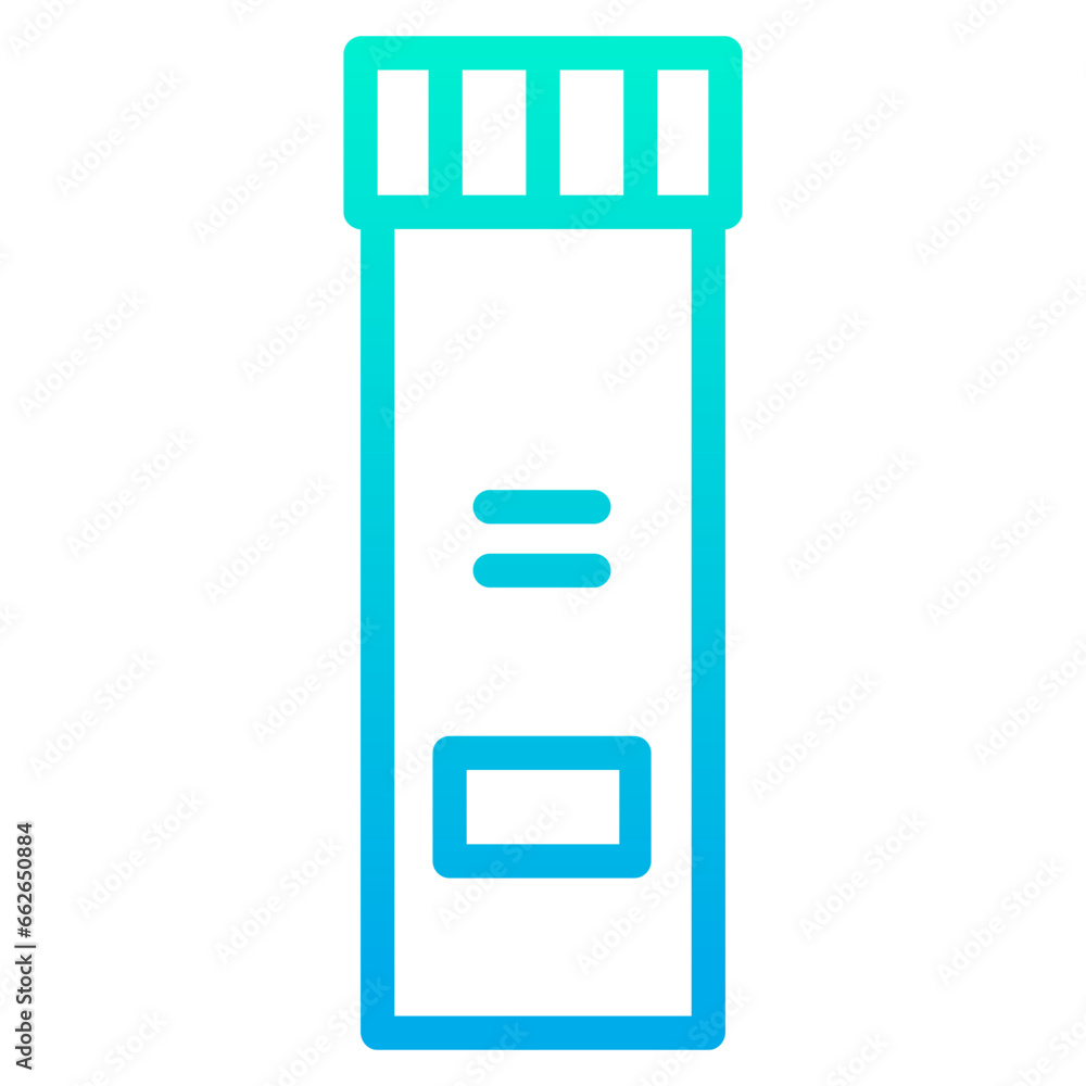 Outline Gradient Test Tube icon Outline Gradient Test Tube icon