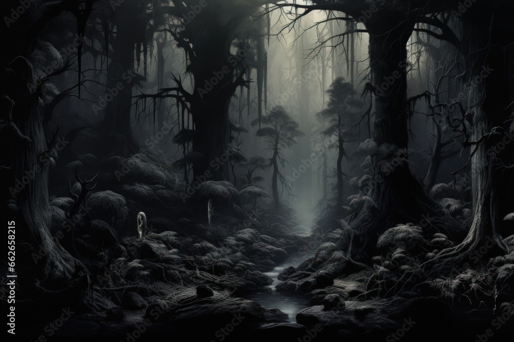 Enchanted forests with sentient talking trees - Generative AI Enchanted forests with sentient talking trees - Generative AI
