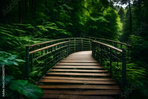 bridge in the forest