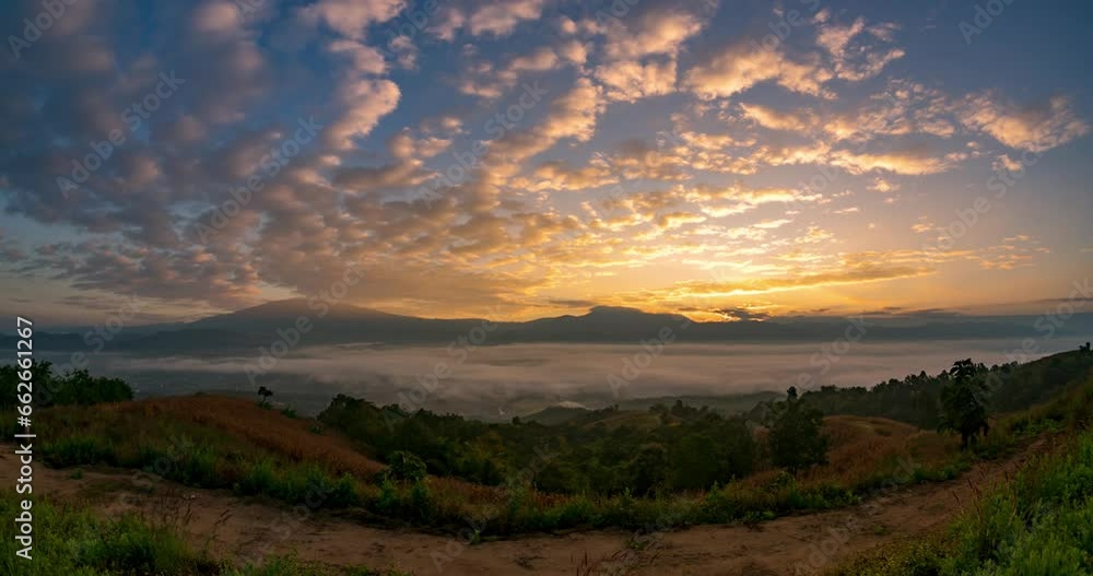 Mist and nature around Mon Muen Mak, Chiang Mai, Thailand