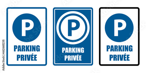 panneau privé encart obligatoire equipement sécurité travail EPI icones rond bleu