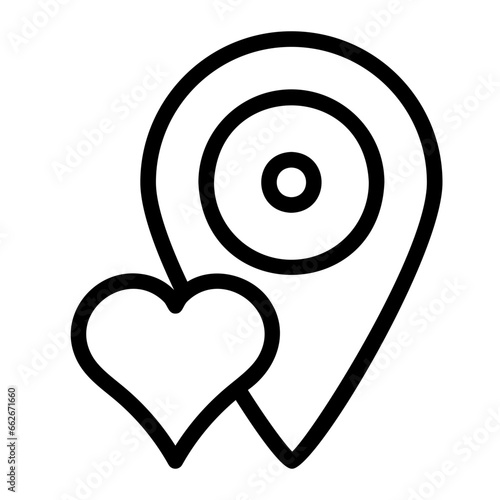favorite location icon