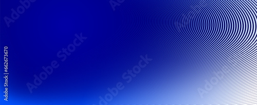 Blue lines in 3D perspective vector abstract background, dynamic linear minimal design, wave lied pattern in dimensional and movement.