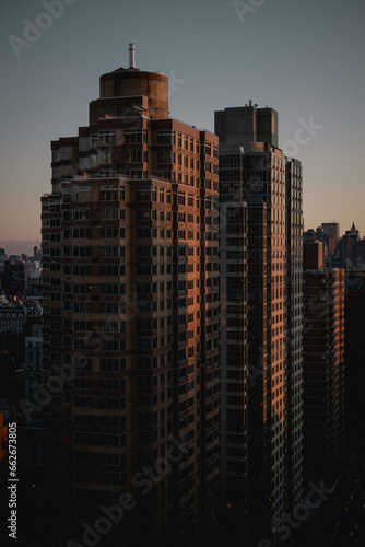 Photography manhattan skyline in new york