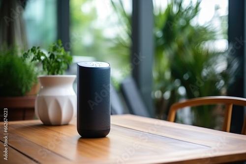 smart home system operated by voice commands