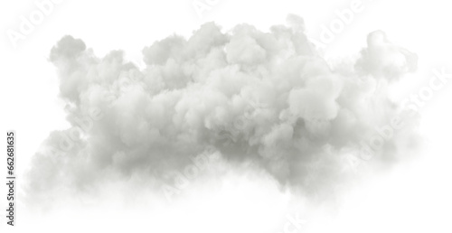 Weather soft clouds flying isolated backgrounds 3d rendering png