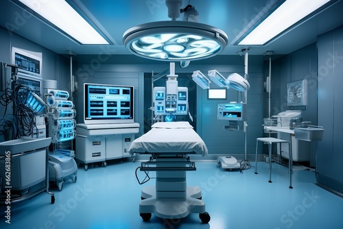 Clean Modern Operating Room: Setting the Standard in Surgical Environments photo