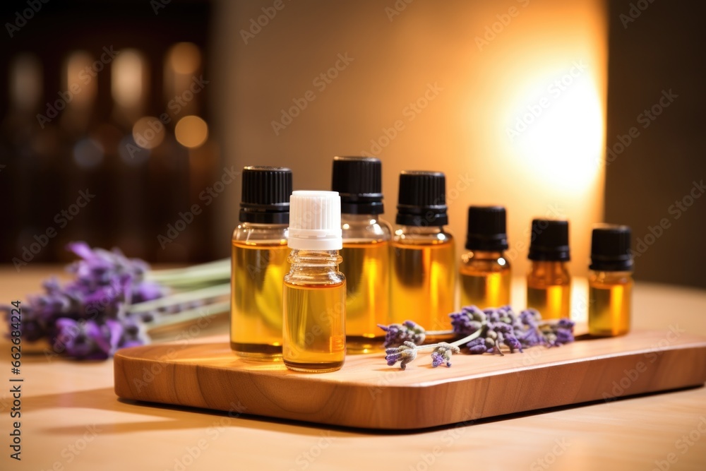 aromatherapy items at a spa center aromatherapy items at a spa center